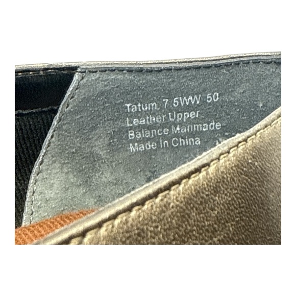 ROS HOMMERSON Women's Leather Ballet Flat TATUM Metallic Comfort Shoe Size 7.5 W - Picture 11 of 11